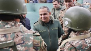 The Chairman of the Investigative Committee Artur Poghosyan with RA Minister of Defense Suren Papikyan Visited Southeastern Border Zone of the Republic